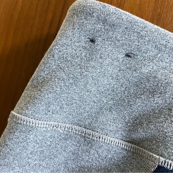 *SOLD* CALIA NWOT Essential Heather 7/8 Leggings Blue and Gray Mesh Size XL - Picture 6 of 10